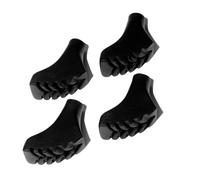 Embouts De Remplacement En Caoutchouc Extra Durable, Quatre Paquets De Pieds/Bouchons De Remplacement, Pour Bâtons De Trekking, Convient À Toutes Les Randonnées Standard Et Nor