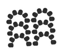 Embouts de Remplacement pour Stylet Capacitif en Silicone Noir 36 Pièces | Écrans Tactiles, Structure Stable, Écriture Fluide, Format 0, 7x0, 6cm