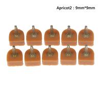 Embouts De Réparation De Talons Hauts,10 Pièces = 5 Paires,Broches,Bouchons De Talon,Protection Pour Chaussures Pour Femmes,Pointes De Talons Hauts,Robinets,Rehausseurs De Ch - Type 9mmx9mm Apricot