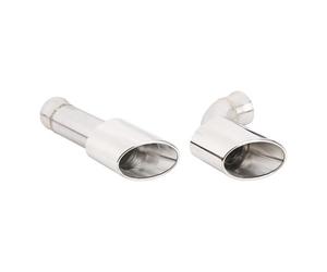 Embouts de silencieux d'échappement DANSK "993 Look" en inox chromé pour Porsche 911 type 964 (1989-1994)
