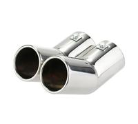 Embouts De Silencieux D'échappement En Acier Inoxydable À Double Tuyau Pour VW Pour Golf 4 Pour Bora Pour Jetta Collecteur D'échappement"