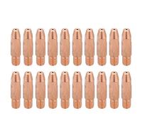 Embouts de soudage Mig 20 pièces embout de Contact en cuivre M6 pour torche de soudage Binzel 24KD MIG/MAG 0.8/1.0/1.2mm(1.0)