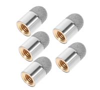 Embouts de Stylet Capacitif pour Écran Tactile, Lot de 5, Filetage 7 Mm | Aluminium et Tissu Conducteur, Remplacement à Filetage Interne, Usage Dessin et Activités Diverses