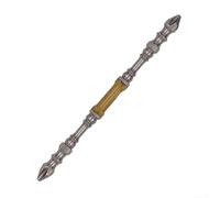 Embouts de tournevis à double tête en alliage d'acier avec pointe magnétique pour une meilleure prise en main, compatibles avec perceuses électriques et sans fil pour un usage professionnel (110 mm)