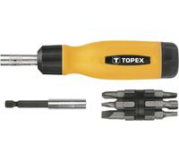 Topex - Embouts De Tournevis 1/4"", Jeu De 14 - Chrome Vanadium