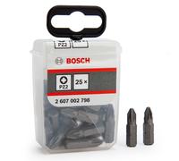 BOSCH Embout de vissage qualité extra-dure PZ2 25 mm 2607002798