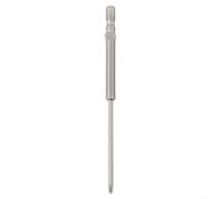 Embouts de tournevis électriques à tige ronde de 4 mm, forets à tête cruciforme PH00 PH0 PH1 PH2, alliage d'acier de rechange pour Xiaomi Mijia 800 (4 x 80 x 2,0 PH0)