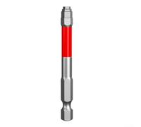 Embouts de tournevis hexagonaux de 65 mm en alliage d'acier pour percussion prêts à l'emploi pour perceuses - Haute performance pour embouts de torsion, bois, métal, maçonnerie (4-5-6 mm)