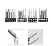 Embouts de tournevis triangulaires type Y U 50 mm pour tournevis électrique, 4 ou 5 pièces disponibles (triangle)