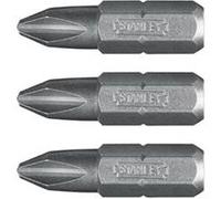 Embouts de vissage a empreinte Phillips PH2 25mm STANLEY - 0-68-946 - Jeu de 3 pieces G