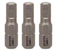 Embouts de vissage BOSCH 2607001726 extra-dure HEX5 3 pièces