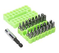 Embouts de vissage - FERRESTOCK - Lot de 33 embouts TS6, TS8, TS10 - Acier - 25 mm - Torx