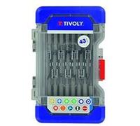Embouts de vissage long TIVOLY 11501570044 Coffret 43 pièces G