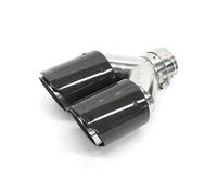 Embouts D'Échappement 1 PC Sortie Silencieux Modifié Queue Gorge Voiture Tuyau D'échappement En Acier Inoxydable Tuyau D'échappement Universel D'Échappement(In 63mm Out 89mm)