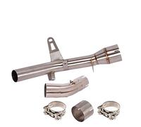 Embouts D'échappement De Moto Supprimer Catalyseur Tuyau D'échappement Mi Lien Tuyau Silencieux Pare-Chaleur pour Kawasaki pour Z900RS 2017-2020 Tuyau De Silencieux D'échappement(All)