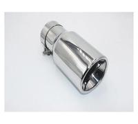 Embouts D'Échappement Embout Silencieux D'échappement Universel Pour Voiture Tuyau En Acier Inoxydable, Garniture Chromée Système D'échappement Modifié D'Échappement(60mm In-101mm Out)