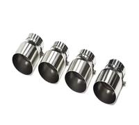 Embouts D'échappement En Acier Inoxydable Pour F87 M2 F80 M3 F82/F83 M4 Montage Direct 4 Pièces/ensemble Tuyaux D'échappement(Argent)