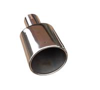 Embouts D'Échappement Entrée 63 Sortie 105 Mm Silencieux D'échappement Universel Pour Voiture Embout De Tuyau D'échappement En Acier Inoxydable D'Échappement(60MM IN-114MM OUT)