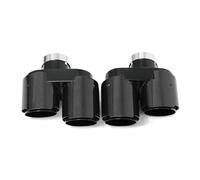 Embouts D'échappement Pour BMW G20 G21 330i 330d 330e Embout D'échappement Quadruple Fibre Carbone Système Silencieux Buse Tuyau Réglage(Carbon Fiber G)