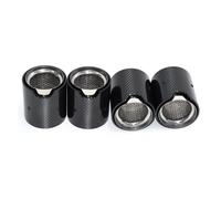 Embouts D'échappement Pour BMW M2 M3 M4 F80 F82 F83 F84 F87 Embout Silencieux D'échappement Fibre Carbone(Argent)