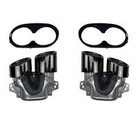 Embouts D'Échappement Pour Une CLA W177 A45 CLA45 C118 A35 CLA35 AMG Réaménagement Pare-chocs Arrière Turbo Silencieux Embouts D'échappement Sorties Tuyau