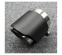 Embouts D'Échappement Système D'échappement Voiture Silencieux En Fibre Carbone Mat Queue Gorge 304 En Acier Inoxydable Tuyau D'échappement Tuyau D'échappement D'Échappement(51mm-89mm)