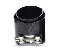 Embouts D'échappement Universels Pour BMW Pour M2 Pour M3 Pour M4 Pour M135i Pour M235i Tuyau D'échappement À Prise Directe Style Fibre Carbone 1 PCS Tuyau D'échappement Silencieux(Matte ID70MM OD89MM