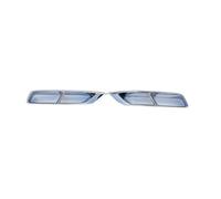 Embouts D'échappement Voiture Bande Décorative Pare-chocs D'échappement Arrière Chromée Pour VW Pour Passat B8.5 2020 2021 2022 2023(Chrome)