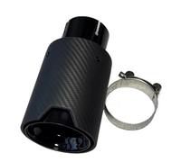 Embouts D'échappement Voiture Embouts Silencieux D'échappement Arrière Universels En Fiber Carbone Noir Mat Buses Pour Série-M