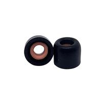 Embouts d'Ecouteurs en Mousse à Mémoire de Forme pour Sony WF-1000XM5, Oreillettes et Coussinets à Isolation Phonique, Embouts d'Ecouteurs pour Casques, 2 Paires (Petit, Noir)