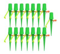 Embouts d'irrigation autonome - 15 pièces pour l'arrosage des plantes, avec soupape de contrôle anti-fuite pour plantes en pot de fleurs