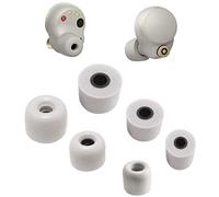 Embouts d'oreille de rechange en mousse à mémoire de forme pour Sony WF-1000XM5, WF-1000XM4 argenté, WF-XB700, confort ultime en mousse à mémoire de forme, taille S/M/L, 3 tailles (FoamXM4S3P3)