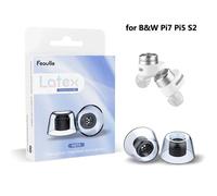 Embouts d'oreille en Latex pour écouteurs Bluetooth B & W Bowers & Wilkins Pi5, Pi7 Pi5 S2, embouts en Silicone, capuchons d'oreille antidérapants, bouchons antibruit XS