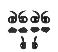 Embouts d'oreille en Silicone antidérapants pour Samsung Galaxy Buds 4 Pro - 5 Paires - Maintien Optimal - Écouteurs avec Crochets (Noir)