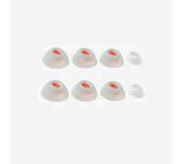 Embouts d'oreille en Silicone pour Jbl Tune Flex Embouts d'oreille Embouts d'écouteurs à Isolation phonique Bouchons d'oreille Couvre-Oreilles Accessoires pour Oreillettes Bluetooth (Blanc)