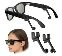 Embouts d'oreille pour la confidentialité vocale pour les lunettes intelligentes Ray-Ban Meta, tubes acoustiques en silicone compatibles avec Ray-Ban Meta Gen1/2, Wayfarer, Skyler, Headliner et Oakley