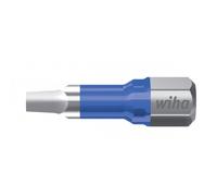 Wiha Embout carré 1 Acier Chrome-Vanadium trempé E 6.3