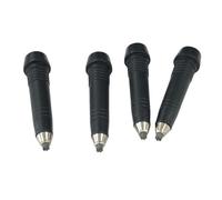 Embouts En Acier Tungstène Pour Bâtons De Randonnée, Pack De 4 Le Noir