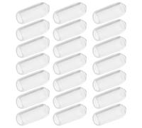 Embouts en Caoutchouc pour Bandeau Cheveux 200 Pièces, Accessoires | Capuchons Transparents de Rechange, Installation Facile, Maintien Sécurisé, Protègent le Bandeau et Limitent le Glissement