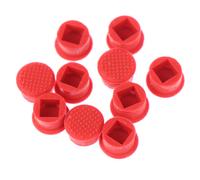 Embouts en caoutchouc pour ordinateur portable, 10 pièces, capuchon de pointeur pour IBM Thinkpad Little TrackPoint, capuchon rouge pour clavier Lenovo, Guide de Trackstick