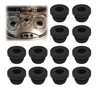 Embouts en Caoutchouc pour Supports de Casseroles,Lot de 12 embouts en caoutchouc, protection antirouille pour réchauds de camping-car Dometic, Smev et Thetford