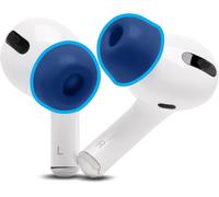 Embouts en Mousse à mémoire de Forme améliorés pour Airpods Pro par Wicked CushionsConfort,étanchéité et Temps de Rebond de la Mousse améliorésTient dans l'étui de ChargementBlue