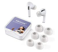 Embouts en Mousse à mémoire de Forme pour Apple AirPods Pro, V3.0, sans Douleur, Embouts de Rechange antidérapants, tiennent dans l'étui de Chargement, réduction du Bruit, Gris