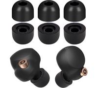 Embouts en mousse à mémoire de forme pour Sony WF-1000XM4-Embouts de rechange en mousse pour WF-1000XM3 WF-SP900 WI-1000X WF WI XBA Series Fit Case M (3 paires)