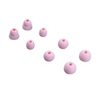Embouts en silicone pour écouteurs Beats Flex de rechange pour Beats X/pour Powerbeats Pro Isolation du bruit (rose)