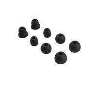 Embouts en silicone pour écouteurs Beats Flex de rechange pour Beats X/pour Powerbeats Pro Isolation phonique (Noir)