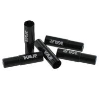 Embouts gaine de frein var noir x4