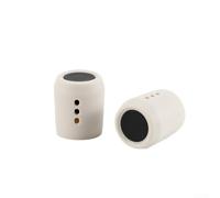 Embouts Guidon Couleur Vive Silicone Souple 20mm