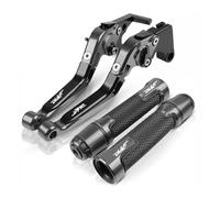 Embouts Guidon pour Duke Duke 390 250 200 125 Kit De Levier d'embrayage Pliable Réglable Poignée Frein Scooter(Titanium)