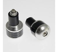 Embouts Guidon Scooter Moto Equilibrage Universel Contrepoids Chrome